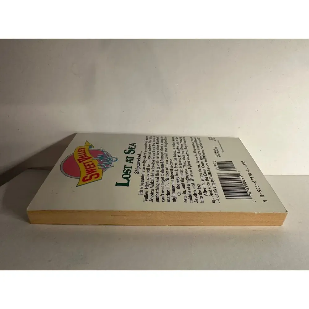 Sweet Valley High 1ST Edition First Print Book #56 Lost At Sea Vintage 1980's